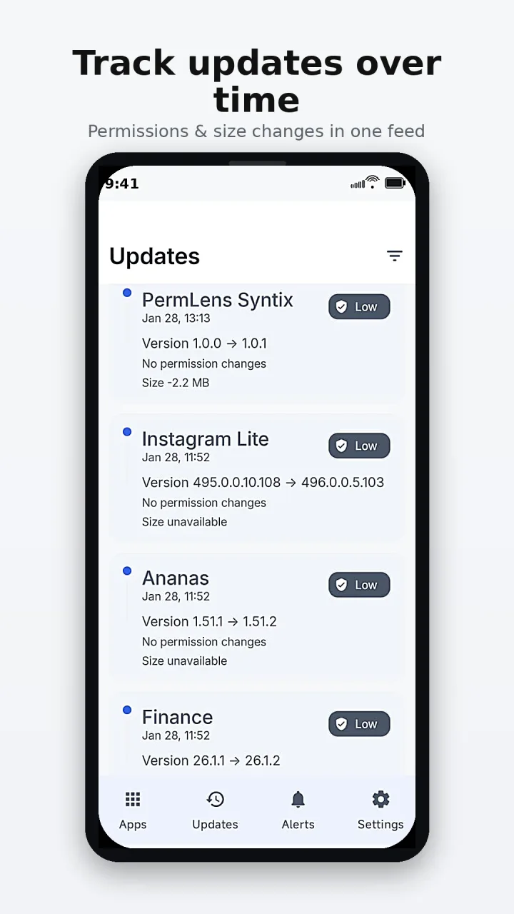 PermLens Syntix – Android Permission Checker & Privacy Audit App screenshot 6