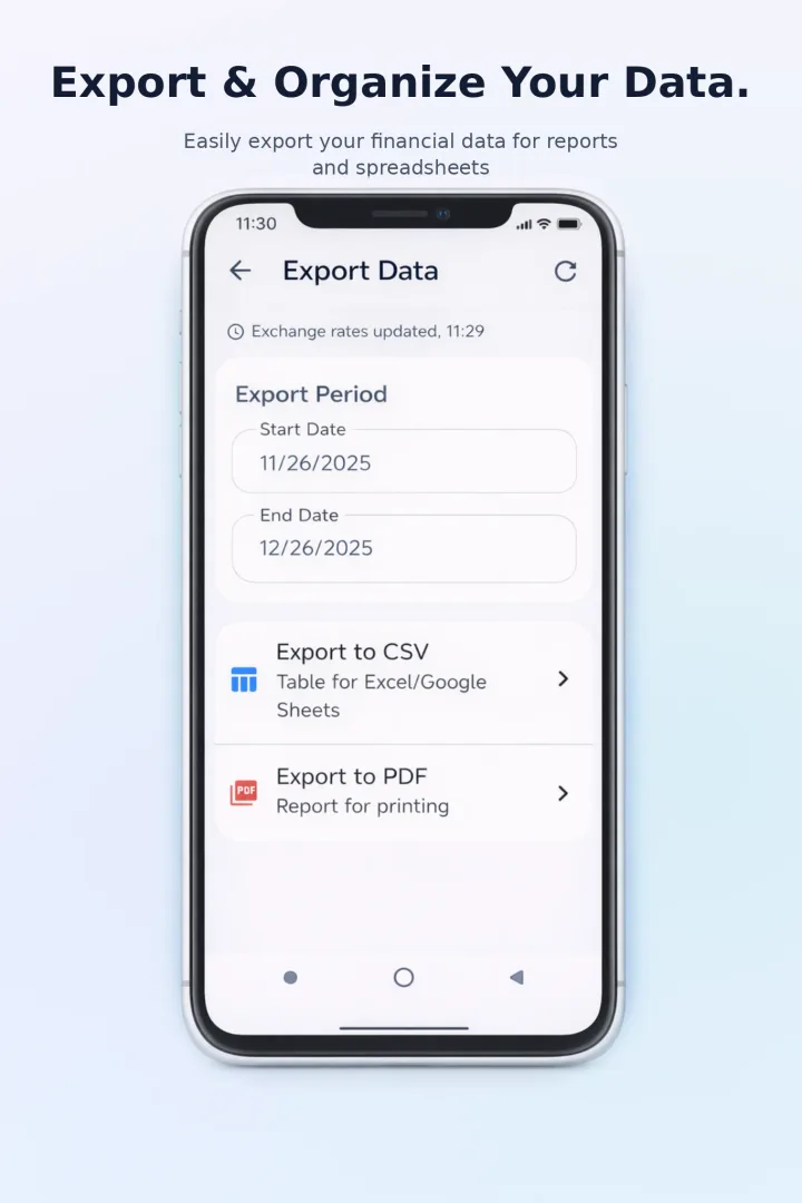 FinSyntix – Offline Budget Tracker & Expense Manager screenshot 5