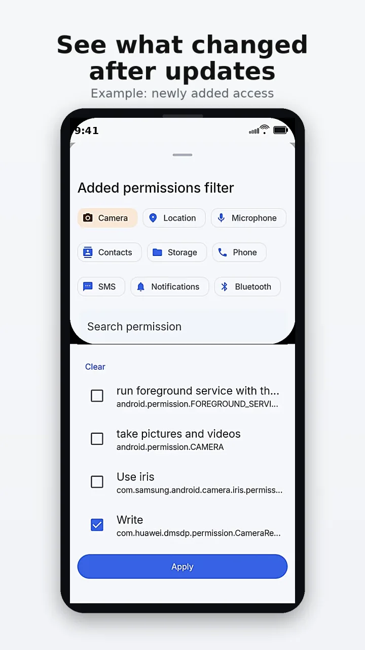 PermLens Syntix – Android Permission Checker & Privacy Audit App screenshot 3