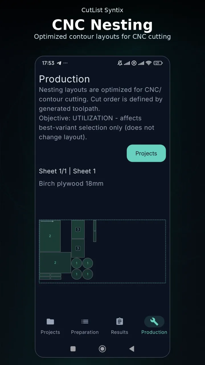 CutList Syntix - Offline Cut List Optimizer for Sheet Materials screenshot 8