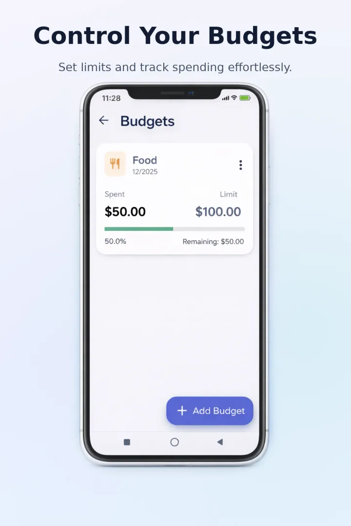 FinSyntix – Offline Budget Tracker & Expense Manager screenshot 2