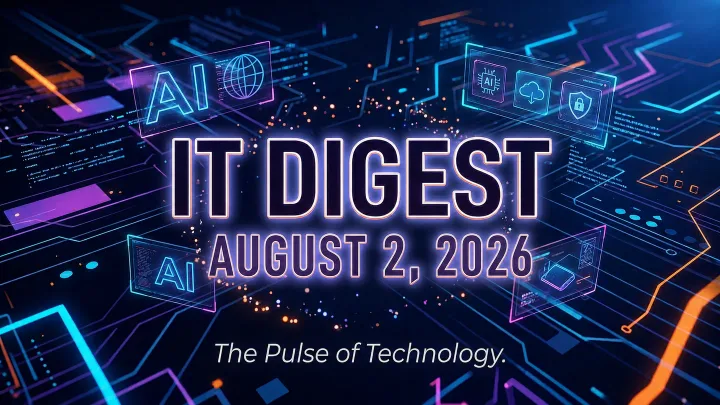 IT-nieuws overzicht 2 augustus 2026: AI-patchgolf, fysieke AGI & Nvidia Open Alliance preview