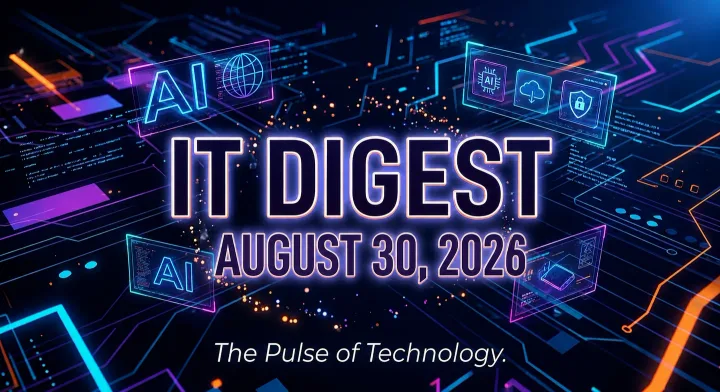 IT News Digest August 30, 2026: Android 17 Privacy, Anthropic Wins & OpenAI preview